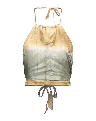 SIMONA A Top Sand 92% Polyester, 8% Elastane