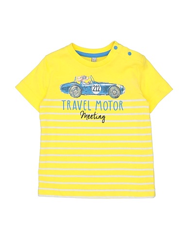 BIRBA T-shirt Yellow 100% Cotton