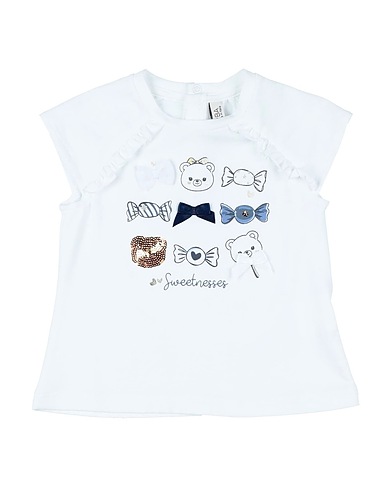 BIRBA T-shirt White 97% Cotton, 3% Elastane