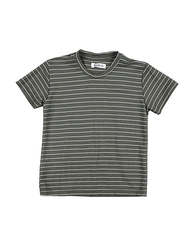 OVER/D T-shirt Military green 88% Rayon, 8% Linen, 4% Elastic fibres