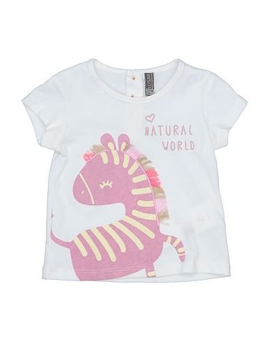 LOSAN T-shirt White 100% Cotton