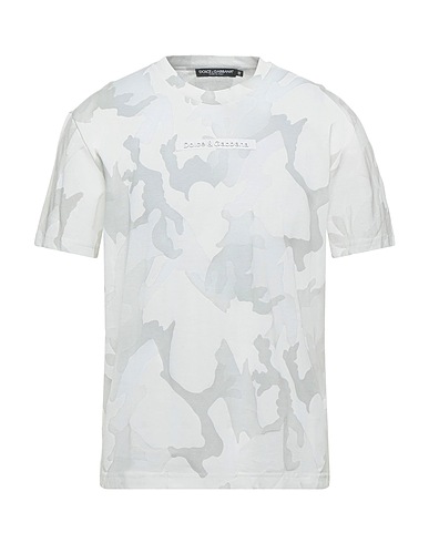 DOLCE&GABBANA T-shirt White 100% Cotton, Viscose, Polyurethane