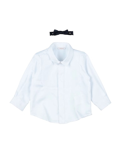 LE BEBÉ Solid color shirt White 100% Cotton