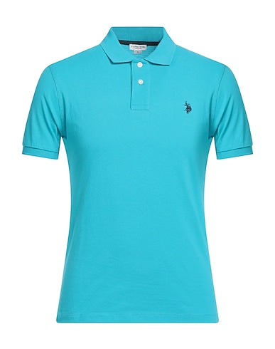 U.S.POLO ASSN. Polo Turchese 100% Cotone