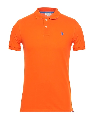 U.S.POLO ASSN. Polo shirt ARANCIONE 100% Cotton