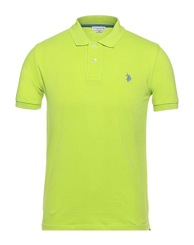U.S.POLO ASSN. Polo shirt Lime green 100% Cotton