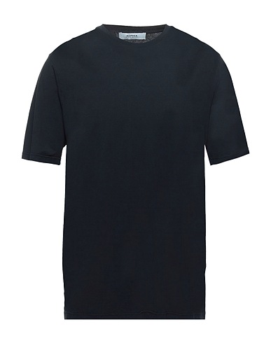 ALPHA STUDIO T-shirt Nero 98% Cotone, 2% Elastan