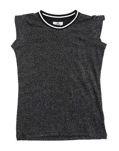 LE VOLIÈRE T-shirt Black 60% Acrylic, 40% Lurex®