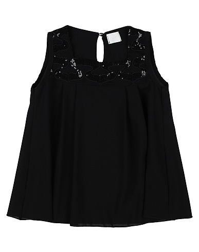 MEF Top Schwarz 100% Polyester