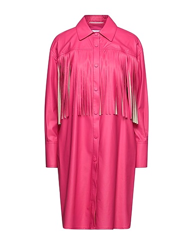 MERCI ITALIA Solid colour shirts & blouses Fuchsia 60% Polyurethane, 40% Polyester
