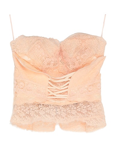 ERMANNO SCERVINO 뷔스티에 파우더 핑크 50% 폴리에스테르, 25% 코튼, 15% 비스코스, 10% 폴리아미드