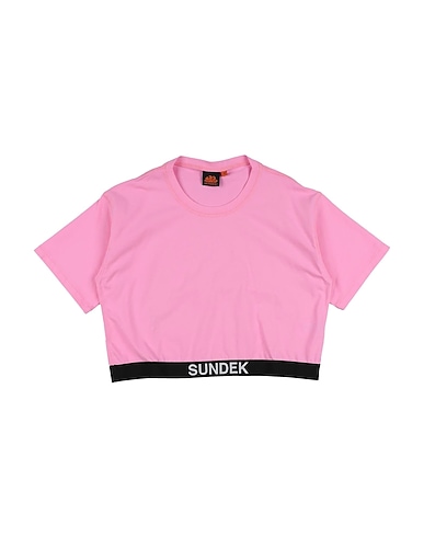 SUNDEK T-shirt Pink 100% Cotton