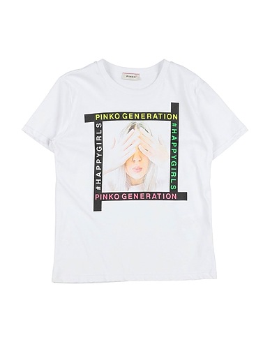 PINKO UP T-Shirt Weiß 100% Baumwolle