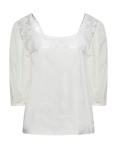 TRUE ROYAL Top Ivory 100% Cotton