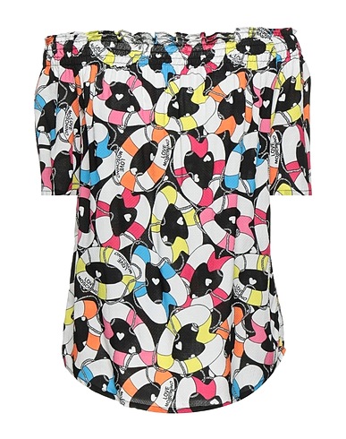 LOVE MOSCHINO Top spalle scoperte Rosa 100% Viscosa