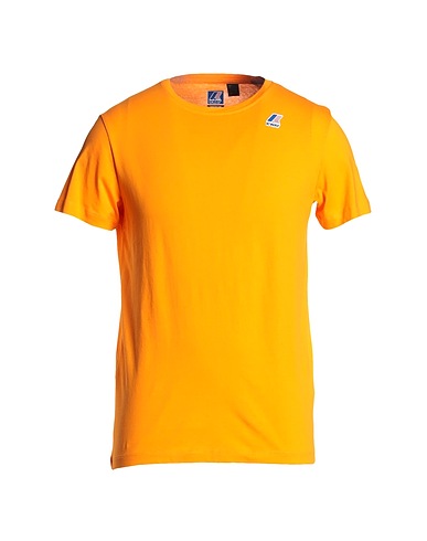 K-WAY Basic T-Shirt Orange 100% Cotton