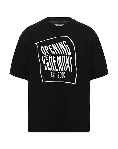OPENING CEREMONY T-shirt Black 100% Cotton