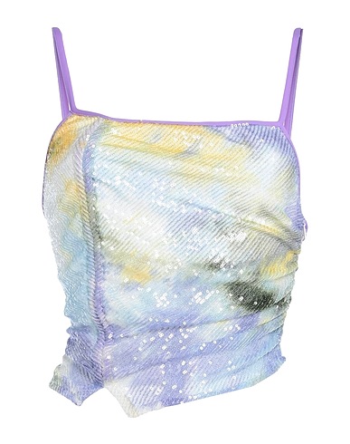 GCDS Top Lila 100% Polyester