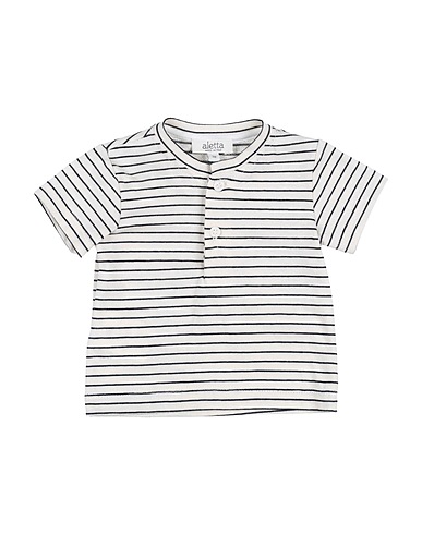 ALETTA Pullover Avorio 84% Cotone, 16% Viscosa