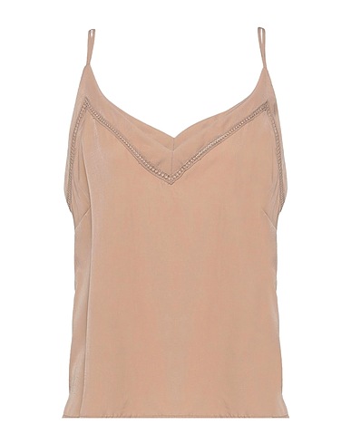 SUN 68 Hemdchen Kamel 55% Viskose, 45% Polyester