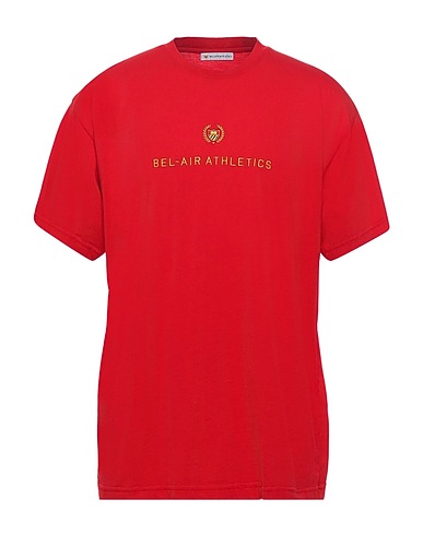 BEL-AIR ATHLETICS T-shirt Red 100% Cotton