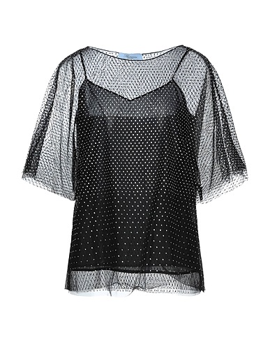 BLUMARINE Top Schwarz 100% Polyamid