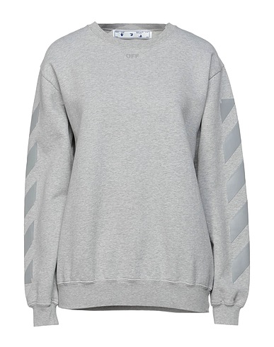 OFF-WHITE™ Sweatshirt Grey 100% Cotton, Elastane