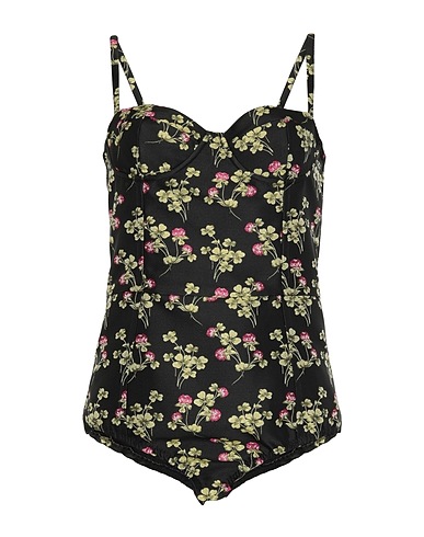 REDValentino Bustier Black 100% Polyester