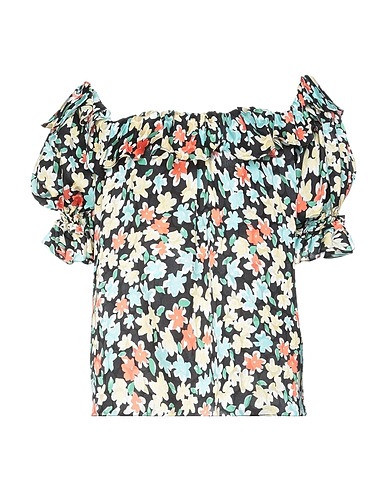 SAINT LAURENT Silk top Black 100% Silk