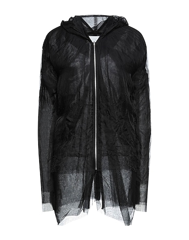 MAISON MARGIELA Soprabito Nero 100% Seta, Poliammide, Elastan
