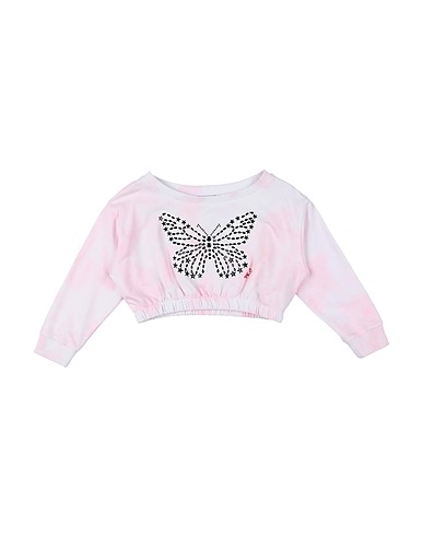 MONNALISA Sweatshirt Pink 100% Cotton