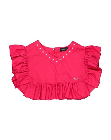MONNALISA Blouse Fuchsia 100% Cotton
