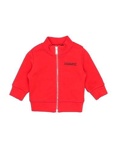 DSQUARED2 Sweatshirt Red 100% Cotton, Elastane