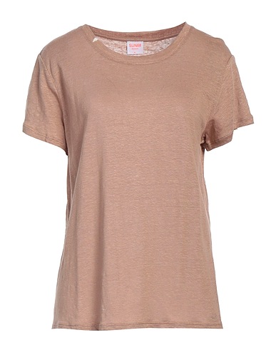SUN 68 Ｔシャツ ベージュ リネン 100%