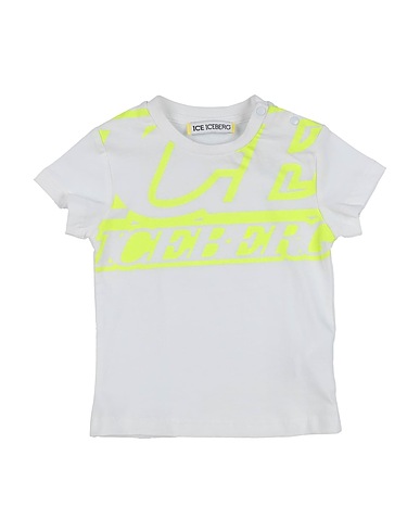 ICE ICEBERG T-shirt Bianco 100% Cotone