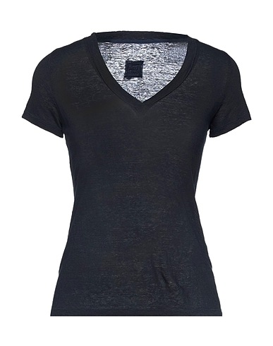 120% LINO T-shirt Midnight blue 100% Linen