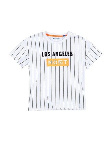MOST Los Angeles T-shirt White 100% Cotton