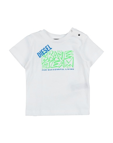 DIESEL T-shirt White 100% Cotton