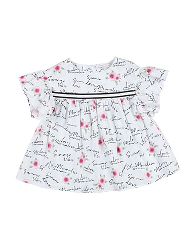 MONNALISA Top White 100% Cotton