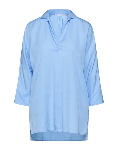 GUGLIELMINOTTI Top Azul celeste 100% Tencel™