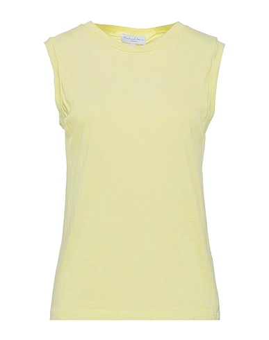 MICHAEL STARS Vest Light green 100% Cotton
