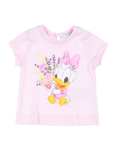 MONNALISA Ｔシャツ ピンク コットン 100%