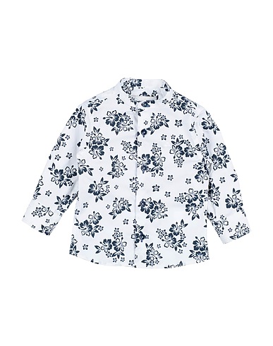 PEUTEREY Patterned shirt White 100% Cotton