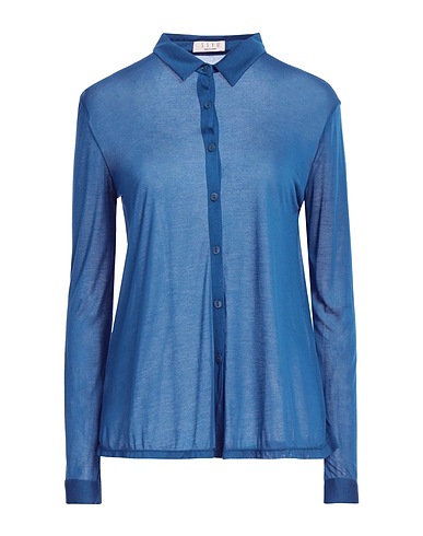 SIYU Solid colour shirts & blouses Deep teal 100% Modal