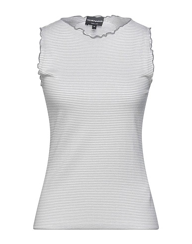 EMPORIO ARMANI Top Hellgrau 97% Viskose, 3% Elastan