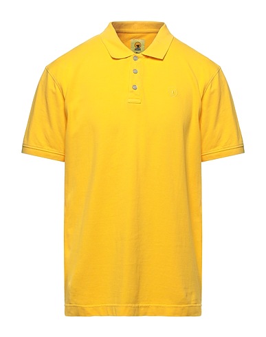 CIESSE PIUMINI Polo shirt Yellow 100% Cotton