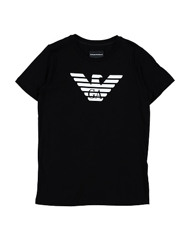 EMPORIO ARMANI T-shirt Nero 100% Cotone