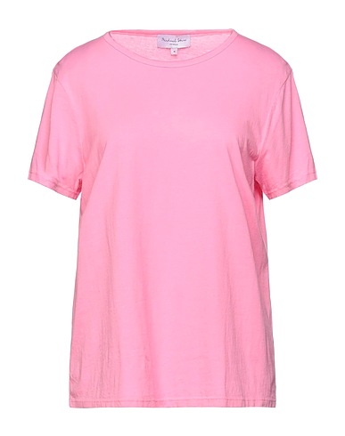 MICHAEL STARS Basic T-Shirt Pink 50% Cotton, 50% Modal