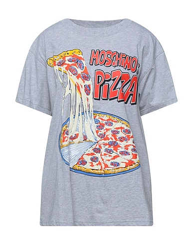 MOSCHINO Oversize-T-Shirt Grey 100% Cotton