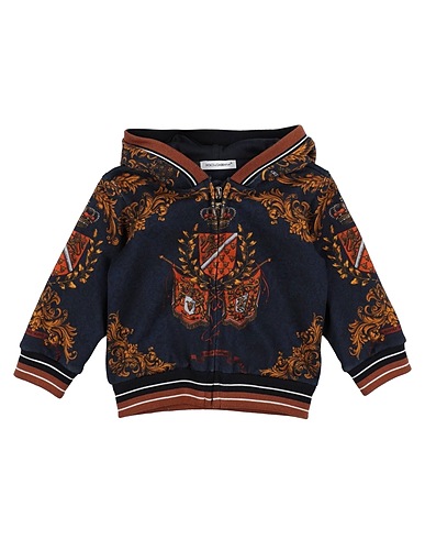 DOLCE & GABBANA Sweatshirt Midnight blue 100% Cotton, Elastane